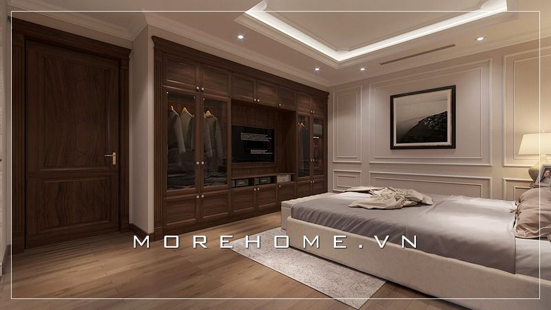 thiết kế nội thất gỗ óc chó